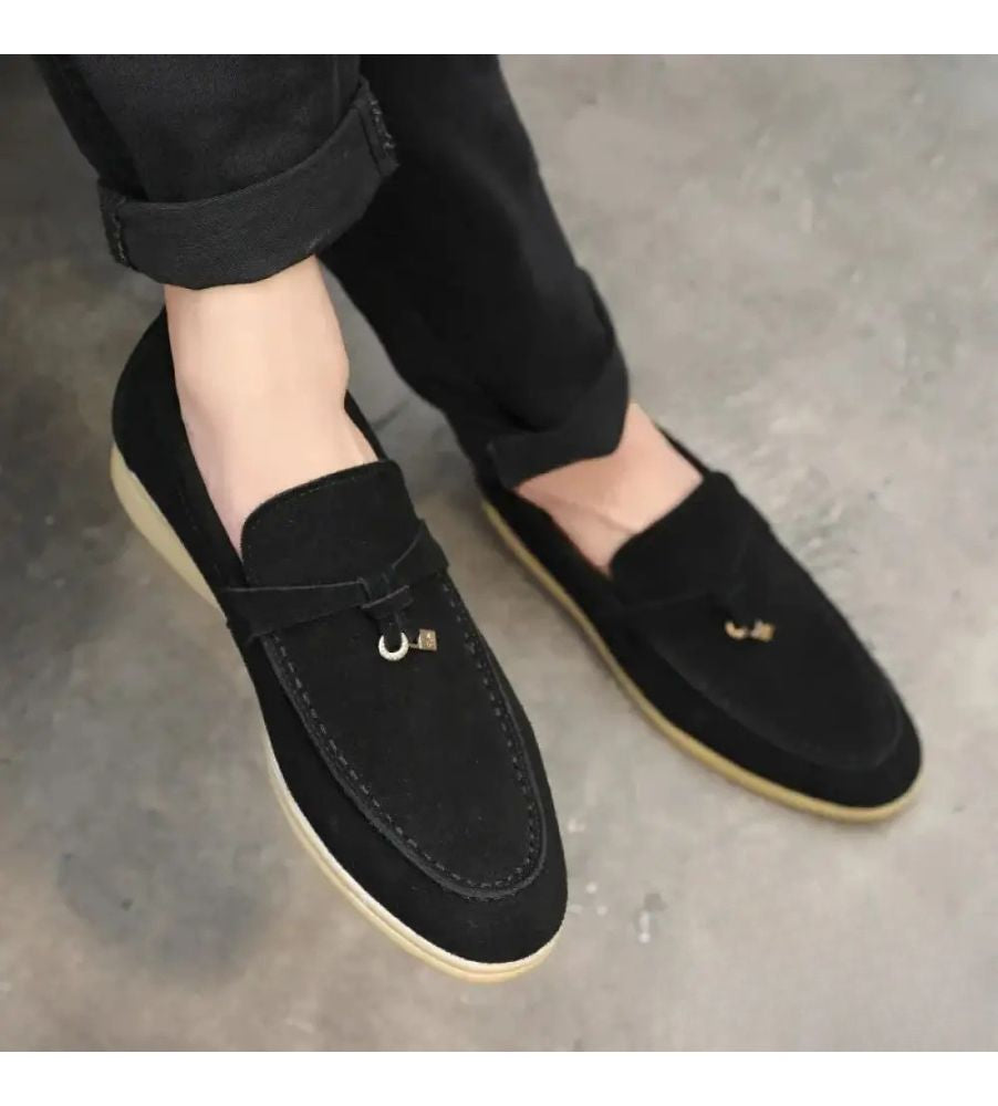 Sapato Alpha Mocassim Firenze Caqui - AlphaCode
