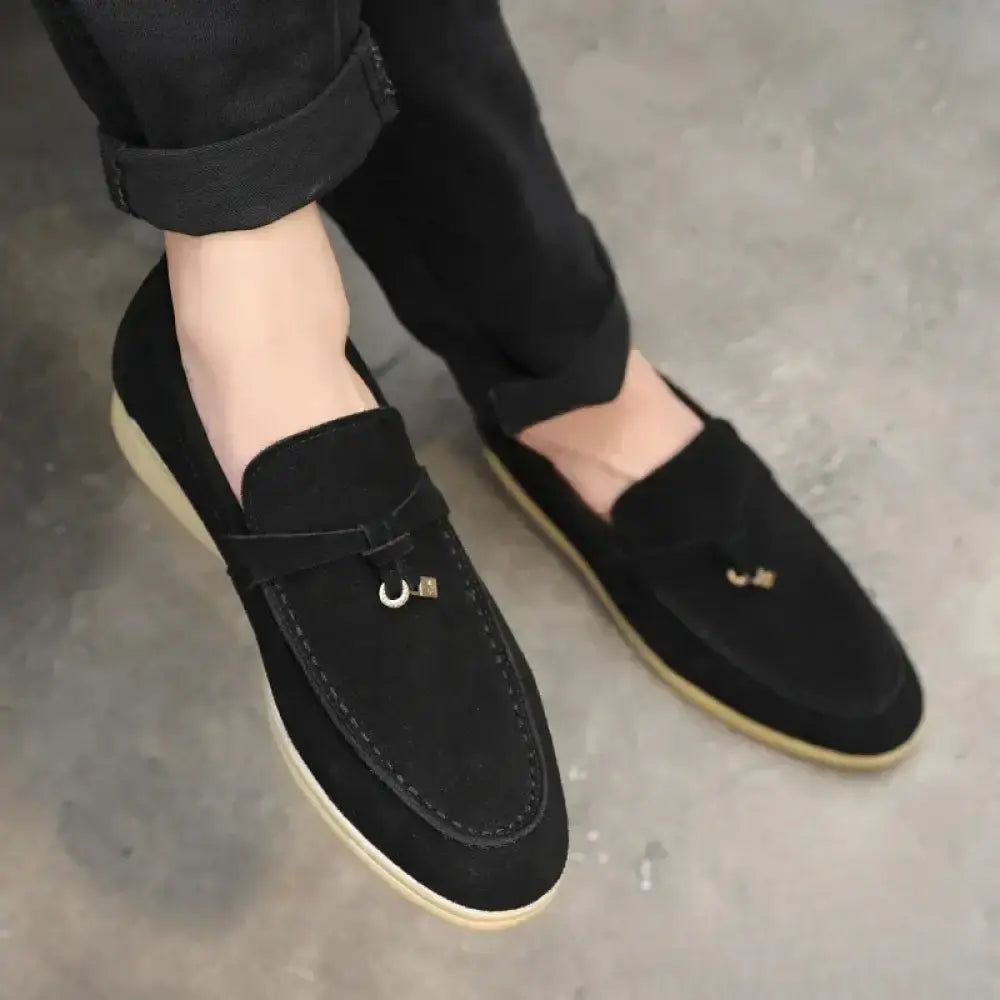 Sapato Alpha Mocassim Firenze Caqui - AlphaCode