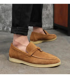 Sapato Alpha Mocassim Firenze Caqui - AlphaCode