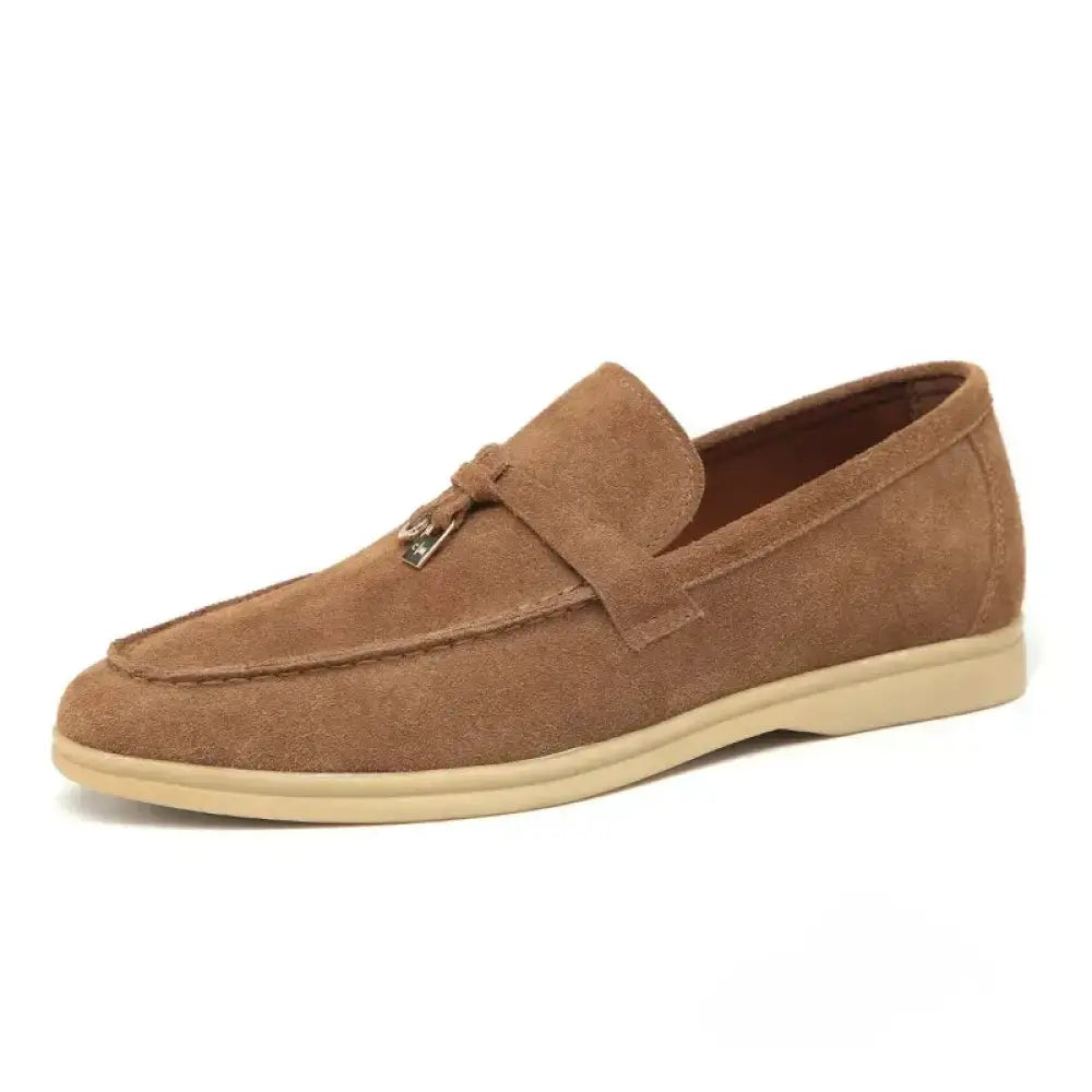 Sapato Alpha Mocassim Firenze Caqui - AlphaCode