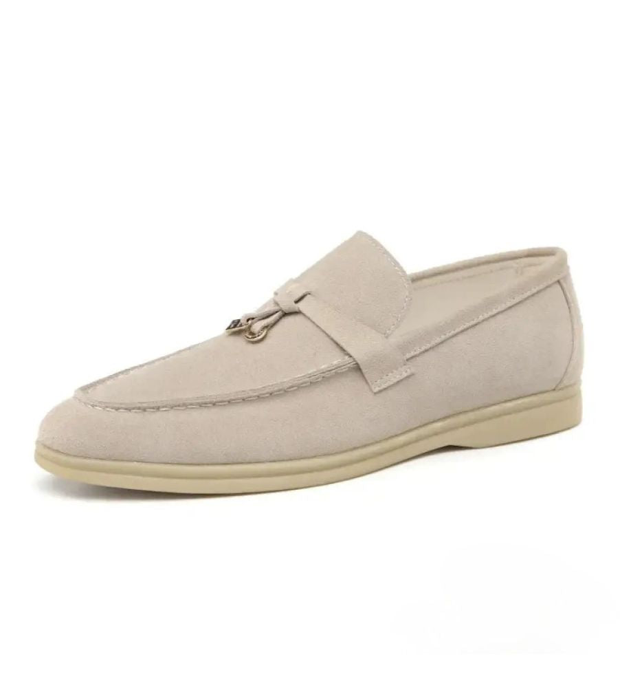 Sapato Alpha Mocassim Firenze Caqui - AlphaCode