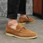 Sapato Alpha Mocassim Firenze Caqui - AlphaCode