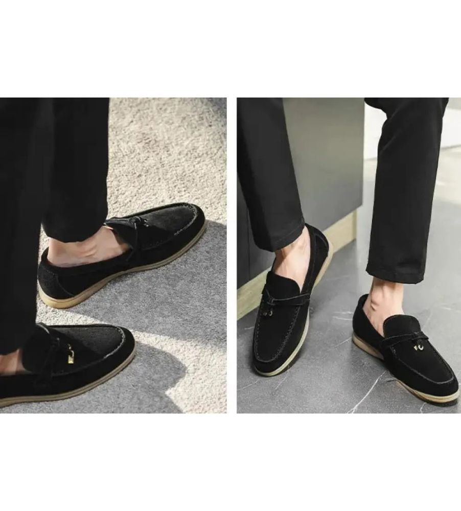 Sapato Alpha Mocassim Firenze Caqui - AlphaCode