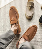 Sapato Alpha Mocassim Firenze Caqui - AlphaCode