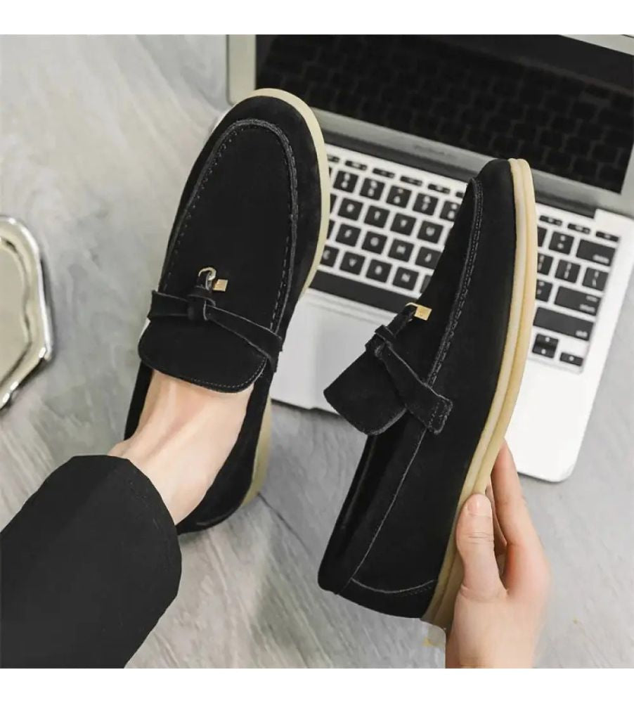 Sapato Alpha Mocassim Firenze Caqui - AlphaCode