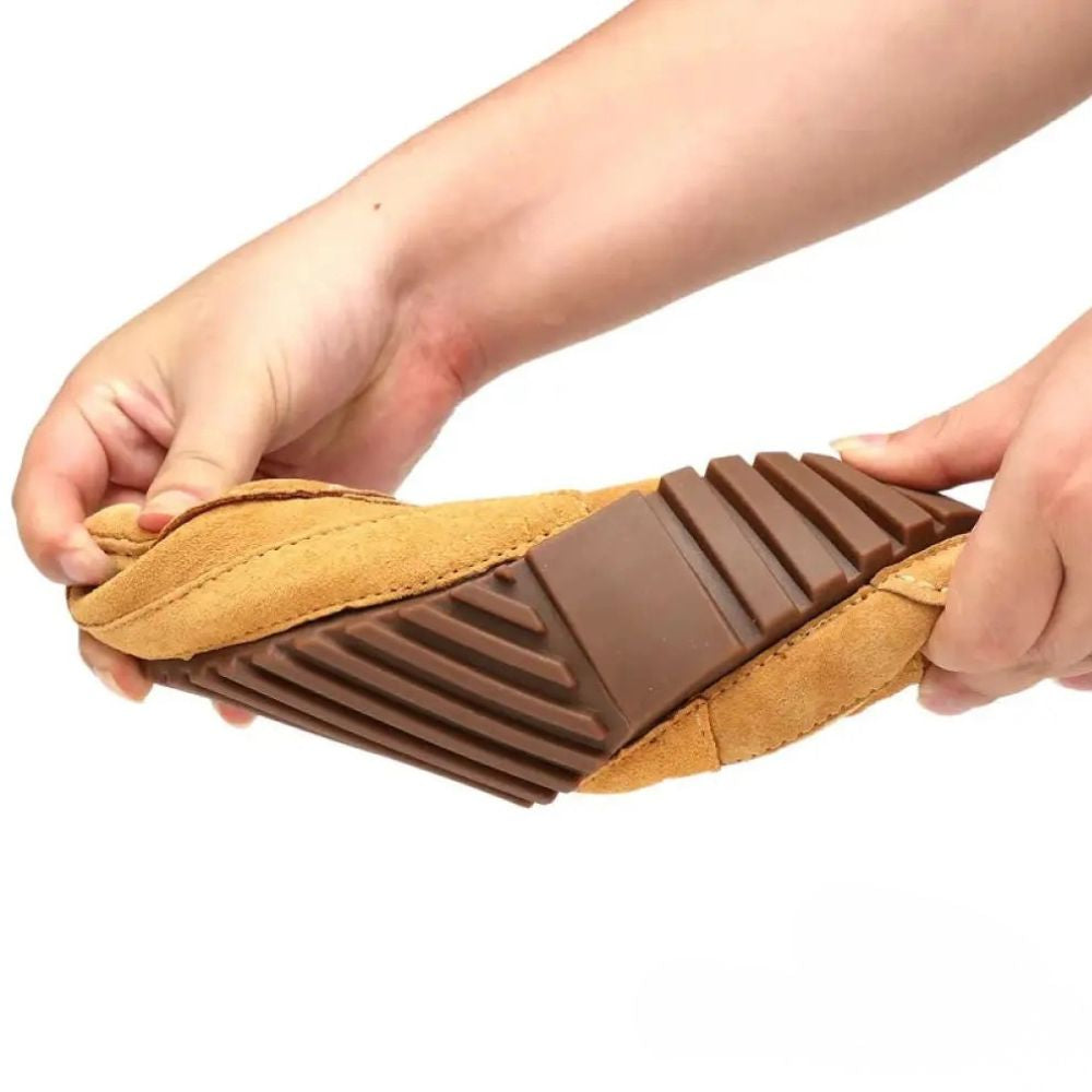 Sapato Alpha Mocassim Milano Caqui - AlphaCode