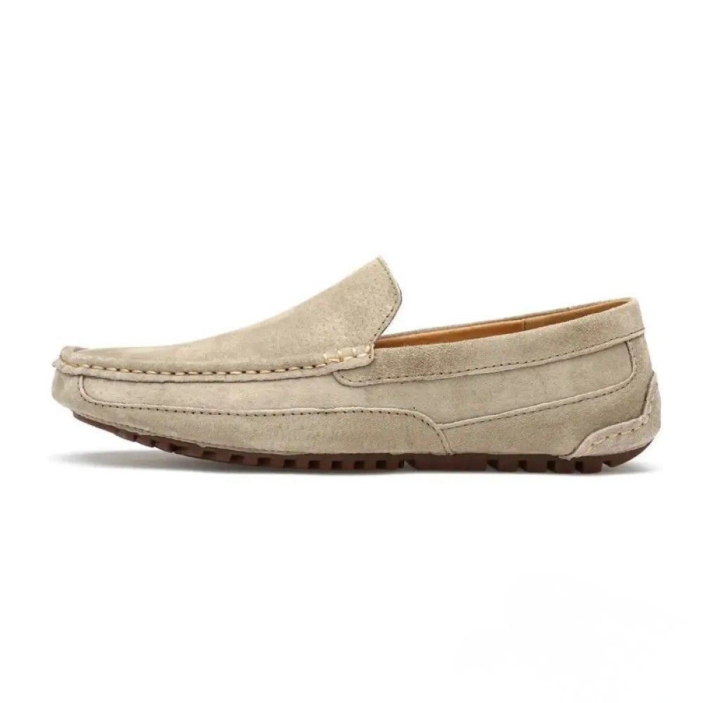 Sapato Alpha Mocassim Milano Caqui - AlphaCode