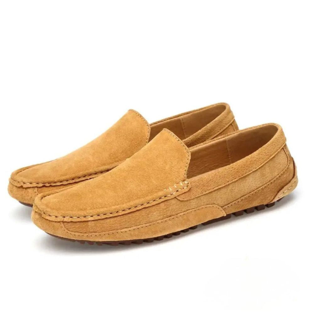 Sapato Alpha Mocassim Milano Caqui - AlphaCode