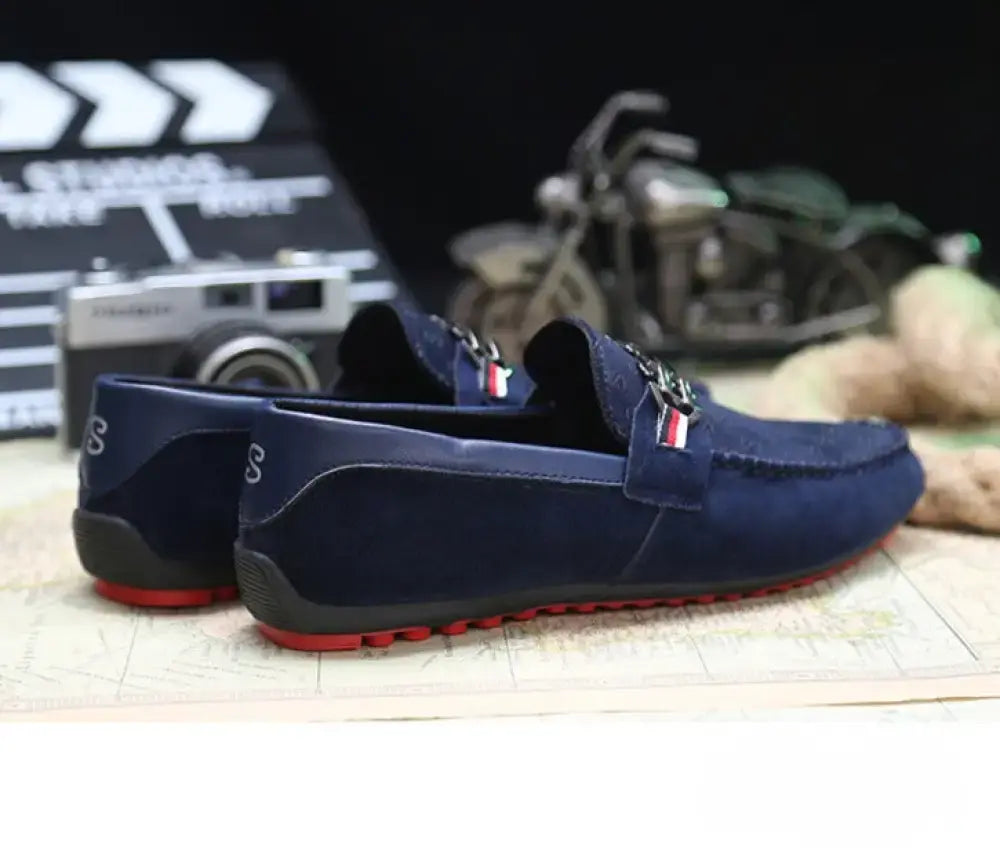 Sapato Alpha Mocassim Praga Vermelho - AlphaCode