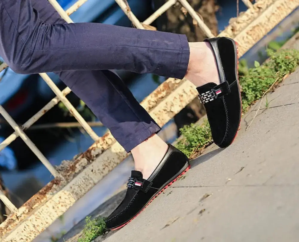 Sapato Alpha Mocassim Praga Vermelho - AlphaCode