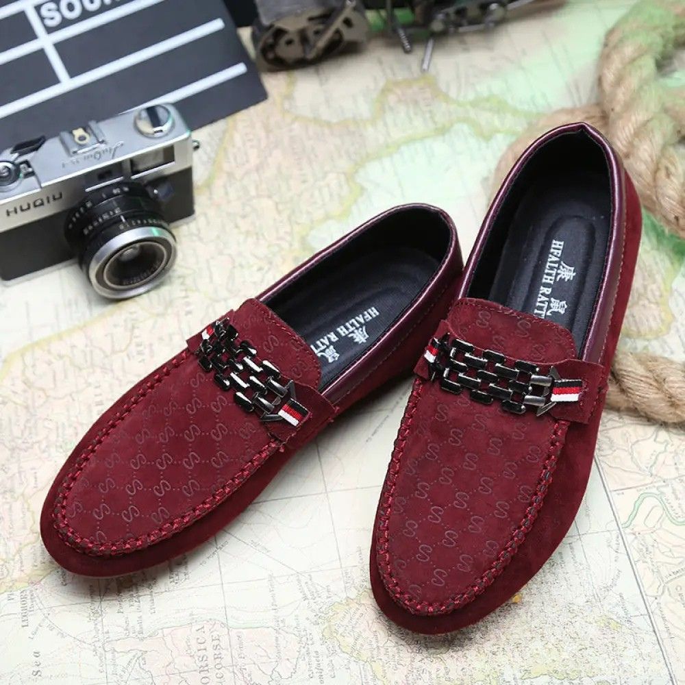 Sapato Alpha Mocassim Praga Vermelho - AlphaCode
