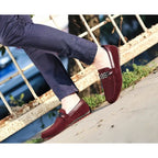 Sapato Alpha Mocassim Praga Vermelho - AlphaCode