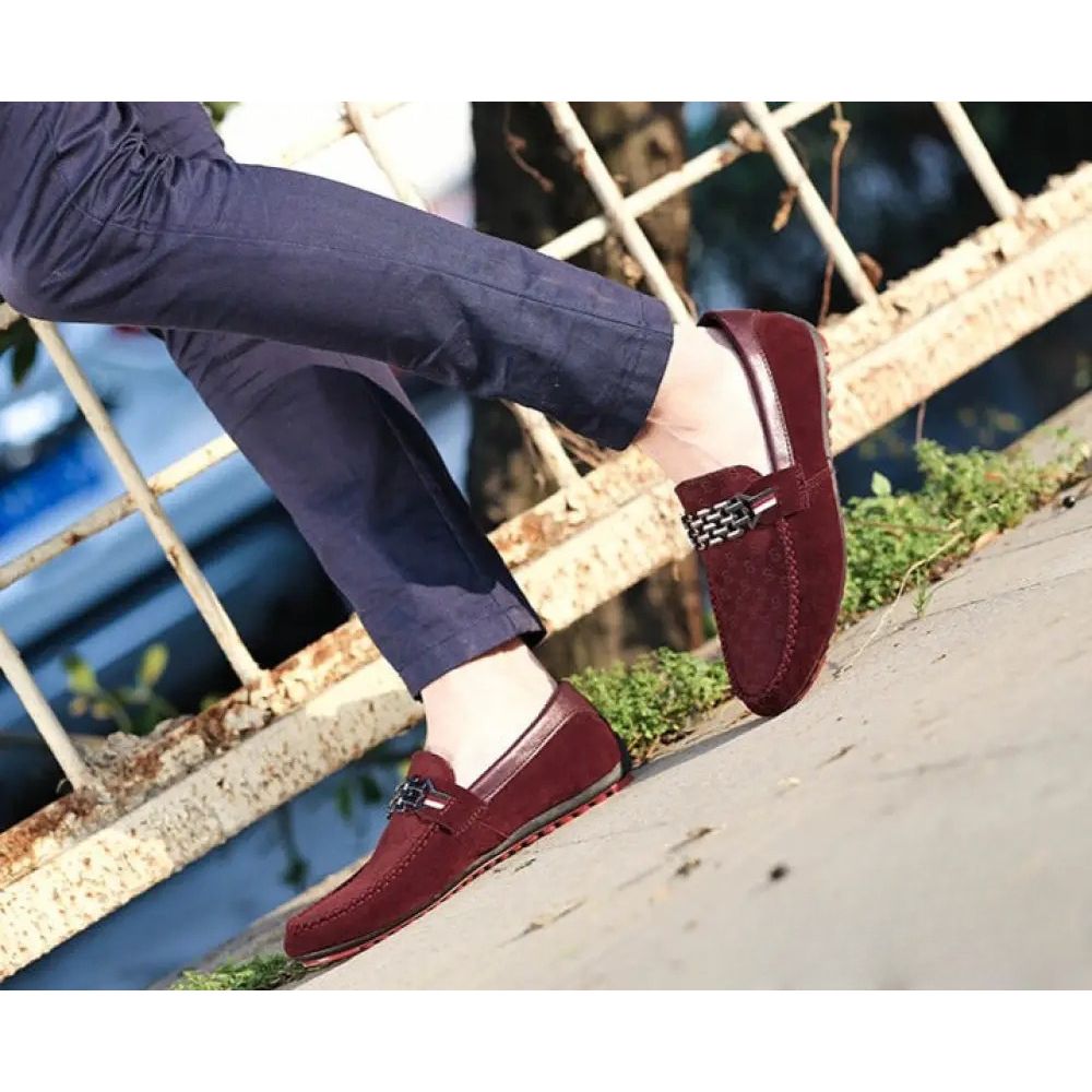 Sapato Alpha Mocassim Praga Vermelho - AlphaCode