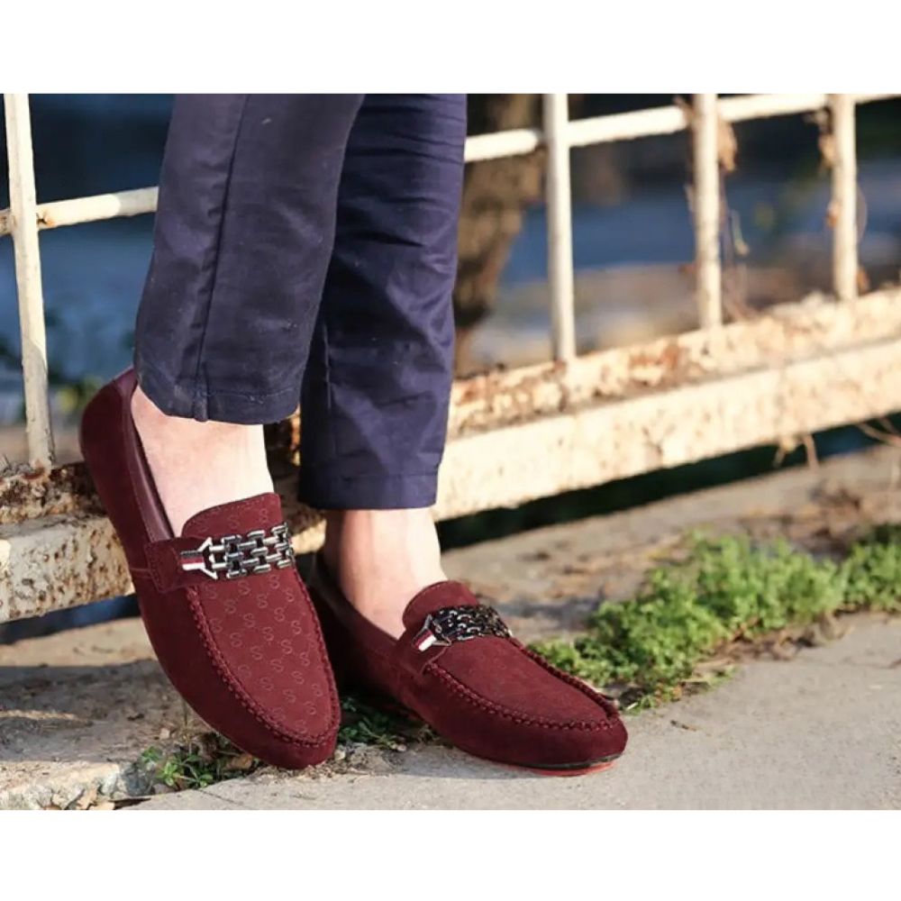 Sapato Alpha Mocassim Praga Vermelho - AlphaCode