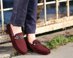 Sapato Alpha Mocassim Praga Vermelho - AlphaCode