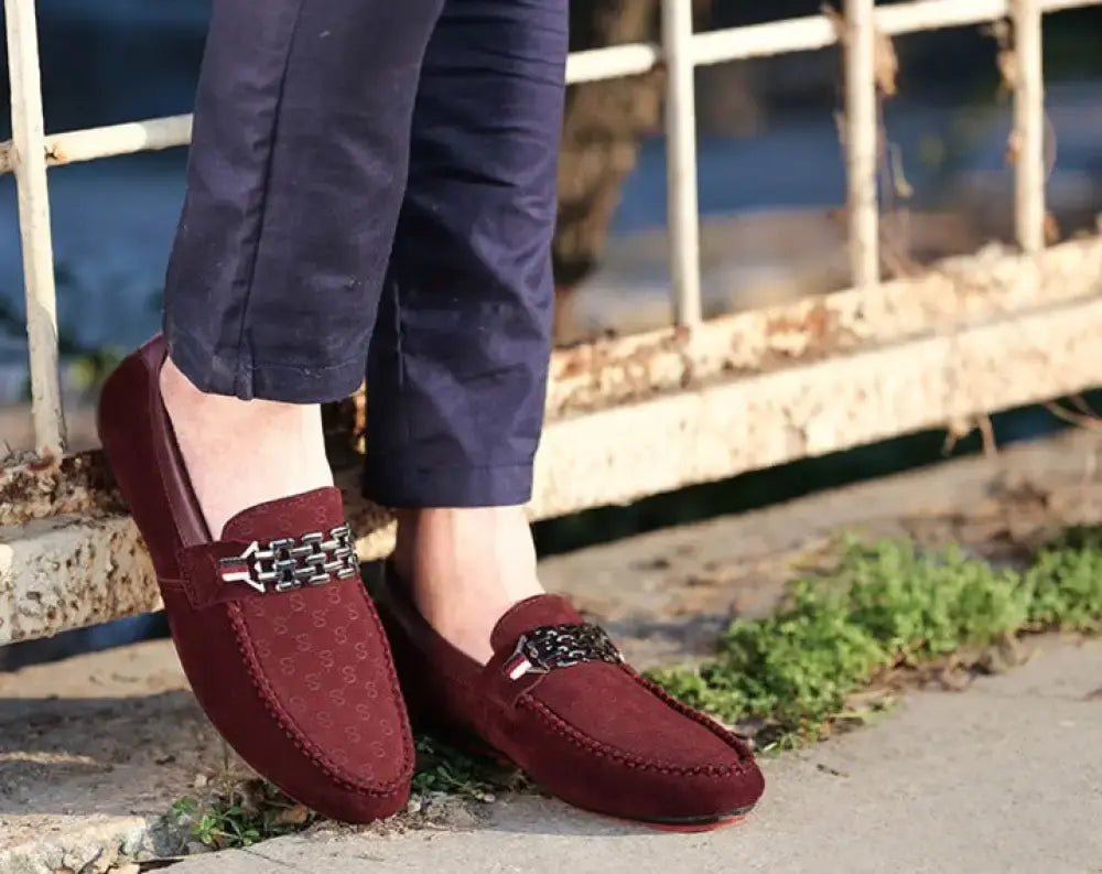 Sapato Alpha Mocassim Praga Vermelho - AlphaCode