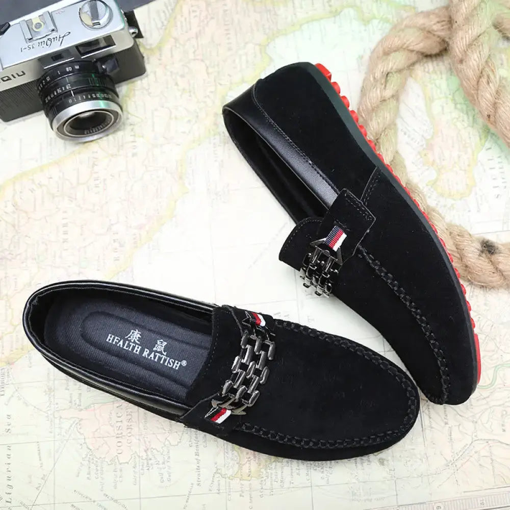 Sapato Alpha Mocassim Praga Vermelho - AlphaCode