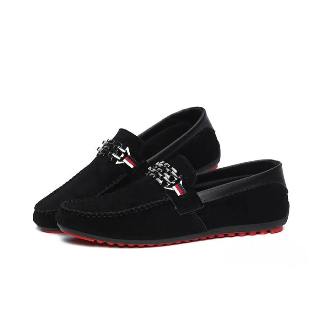 Sapato Alpha Mocassim Praga Vermelho - AlphaCode