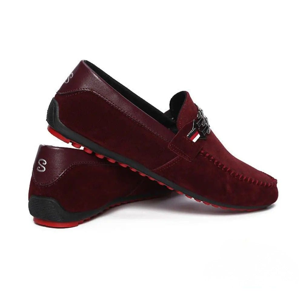 Sapato Alpha Mocassim Praga Vermelho - AlphaCode