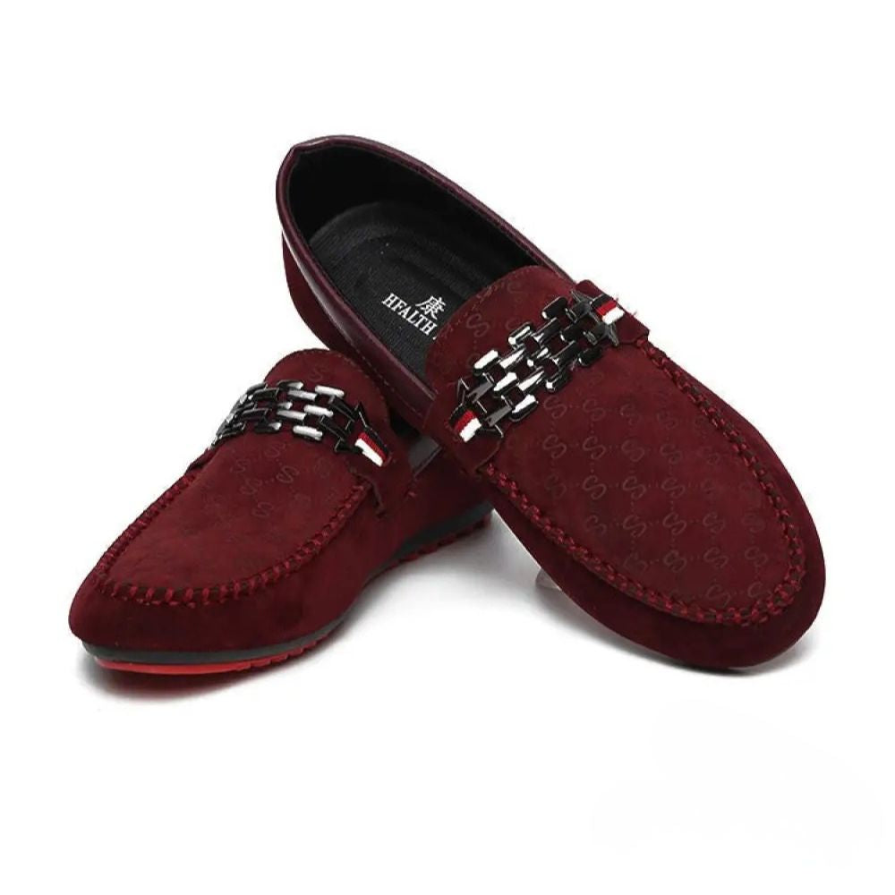 Sapato Alpha Mocassim Praga Vermelho - AlphaCode