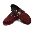 Sapato Alpha Mocassim Praga Vermelho - AlphaCode