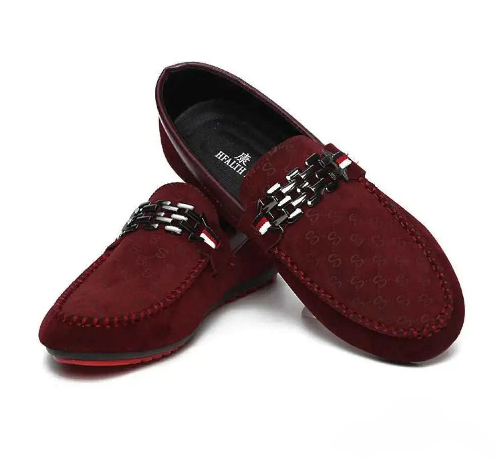 Sapato Alpha Mocassim Praga Vermelho - AlphaCode