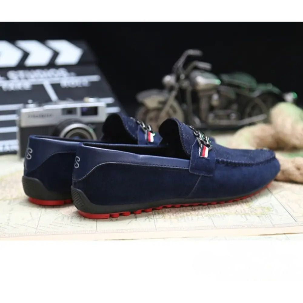 Sapato Alpha Mocassim Praga Vermelho - AlphaCode
