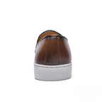 Sapato Alpha Mocassin Grego Marrom - AlphaCode