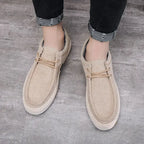 Sapato Alpha Moccassin Casual Bege - AlphaCode
