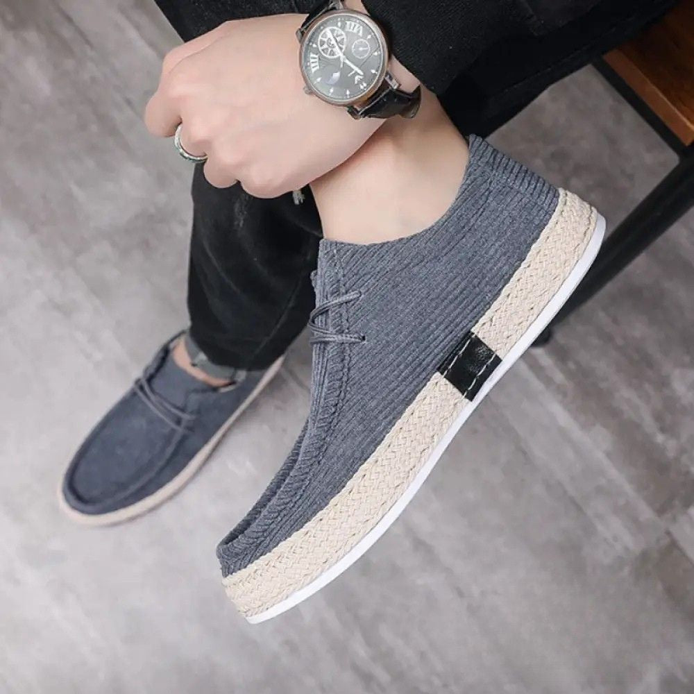 Sapato Alpha Moccassin Casual Masculino Bege - AlphaCode