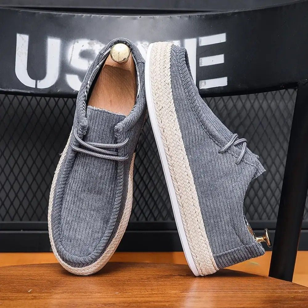 Sapato Alpha Moccassin Casual Masculino Bege - AlphaCode