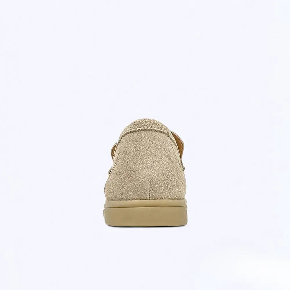Sapato Alpha Rolleston Suede Bege - AlphaCode