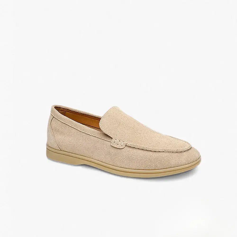 Sapato Alpha Rolleston Suede Bege - AlphaCode