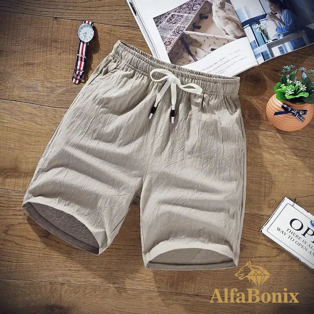 Short Alpha Summer Cinza - AlphaCode