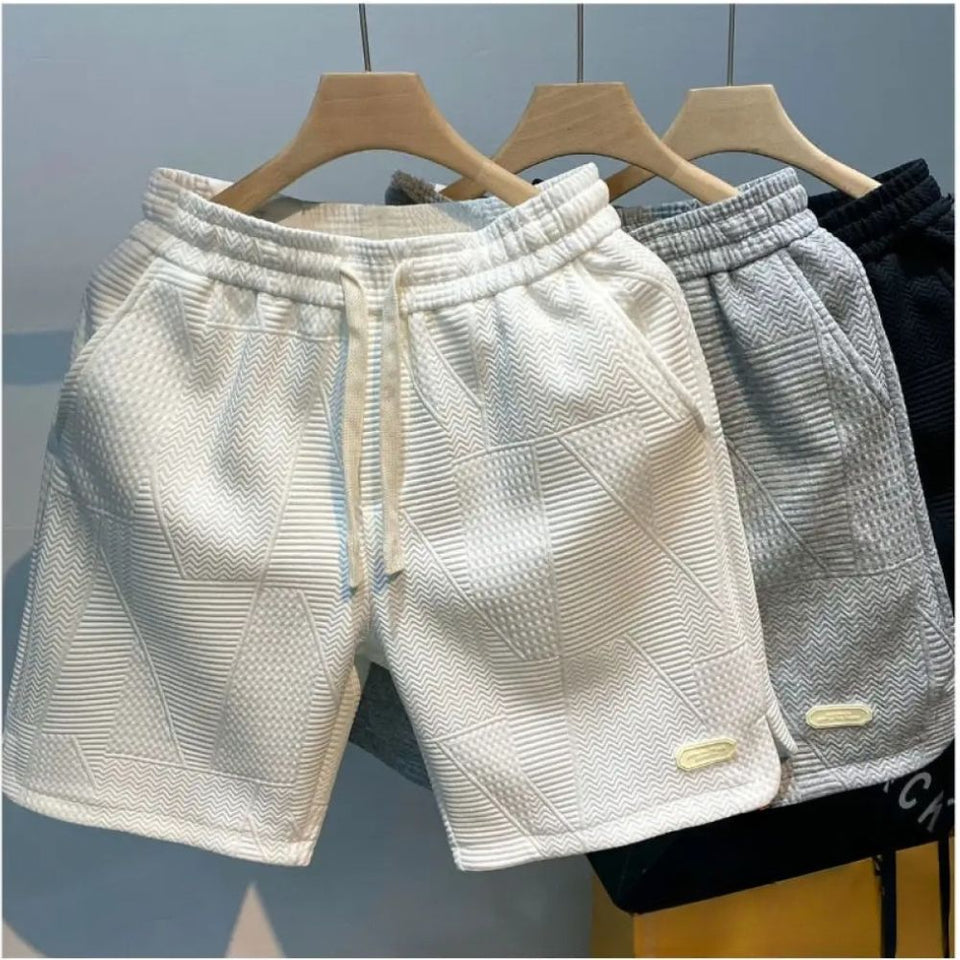 Short Alpha Wave Branco - AlphaCode