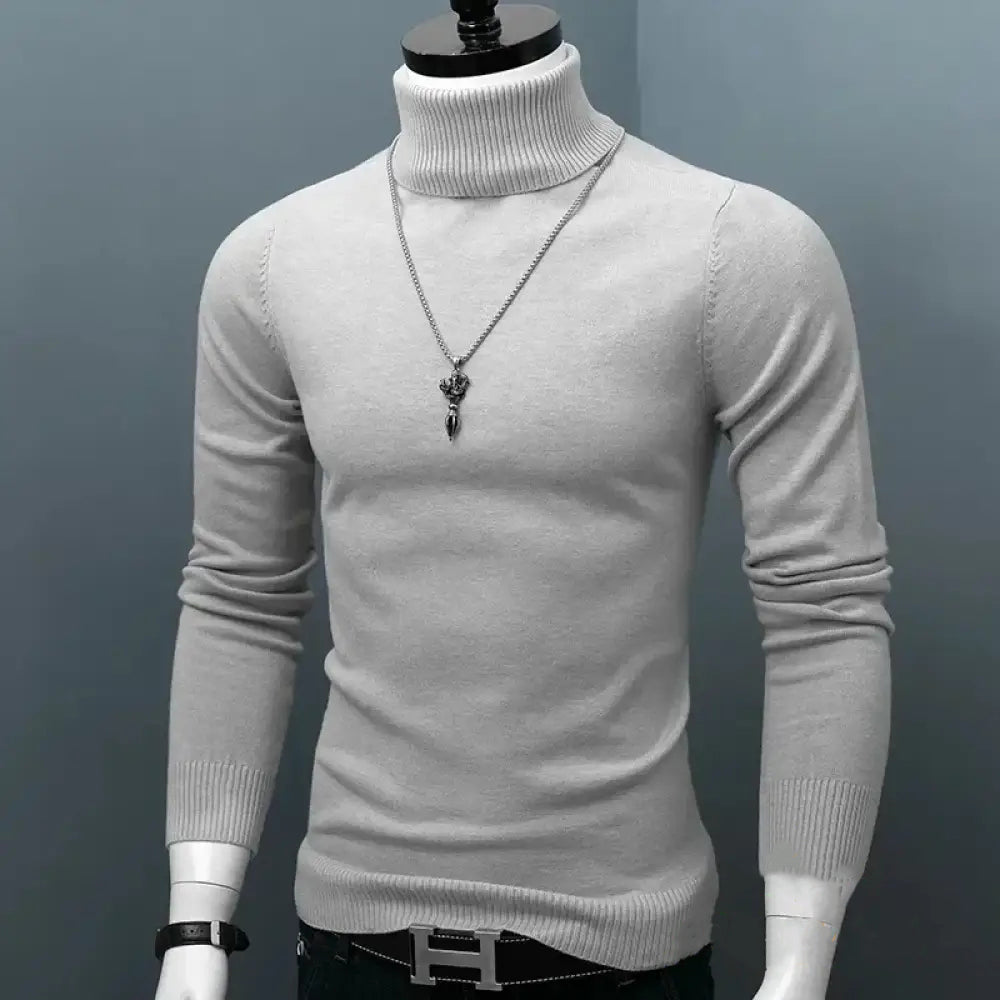 Sueter Alpha Classic Slim Fit Branco - AlphaCode
