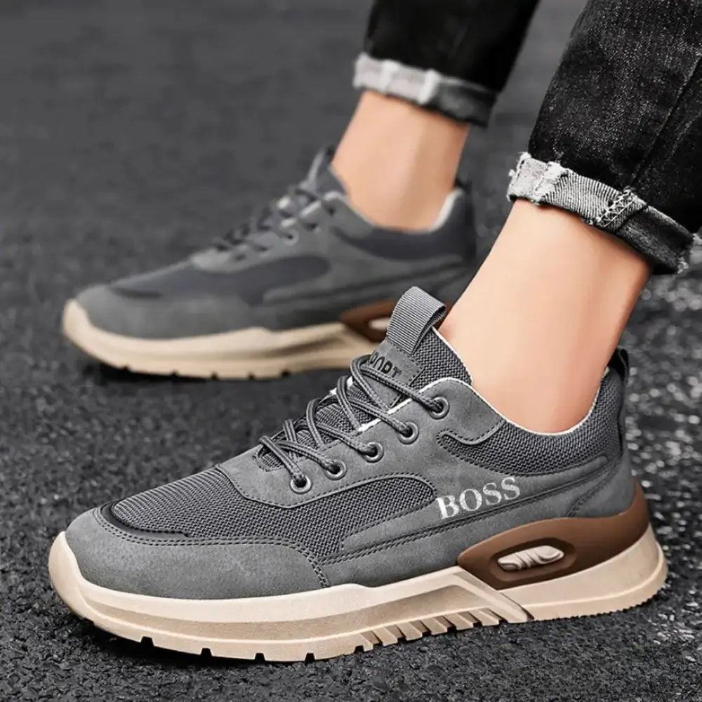 Tenis Alpha Boss Confort Max Cinza - AlphaCode