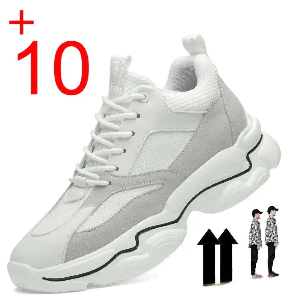 Tenis Alpha Breatheup Aumento De Altura Em 10cm Preto - AlphaCode