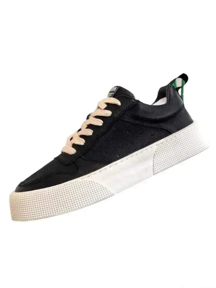 Tenis Alpha Cowhide Preto - AlphaCode