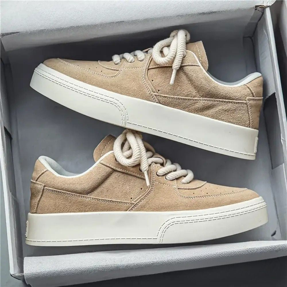 Tenis Alpha Retro Designer Bege - AlphaCode