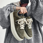 Tenis Alpha Retro Designer Bege - AlphaCode
