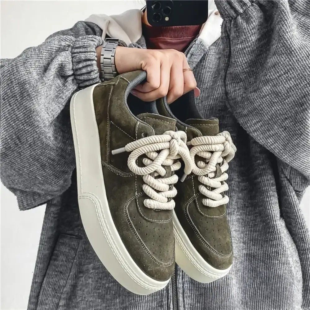 Tenis Alpha Retro Designer Bege - AlphaCode