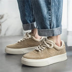 Tenis Alpha Retro Designer Bege - AlphaCode