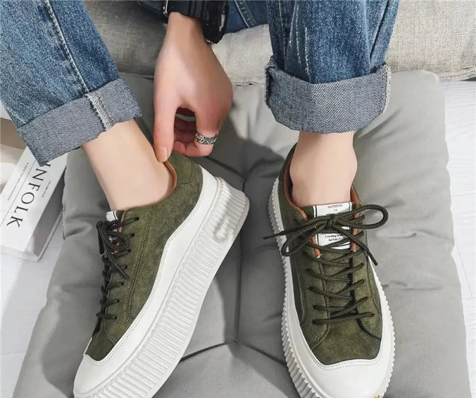 Tênis AlphaCode verde masculino tamanho 42