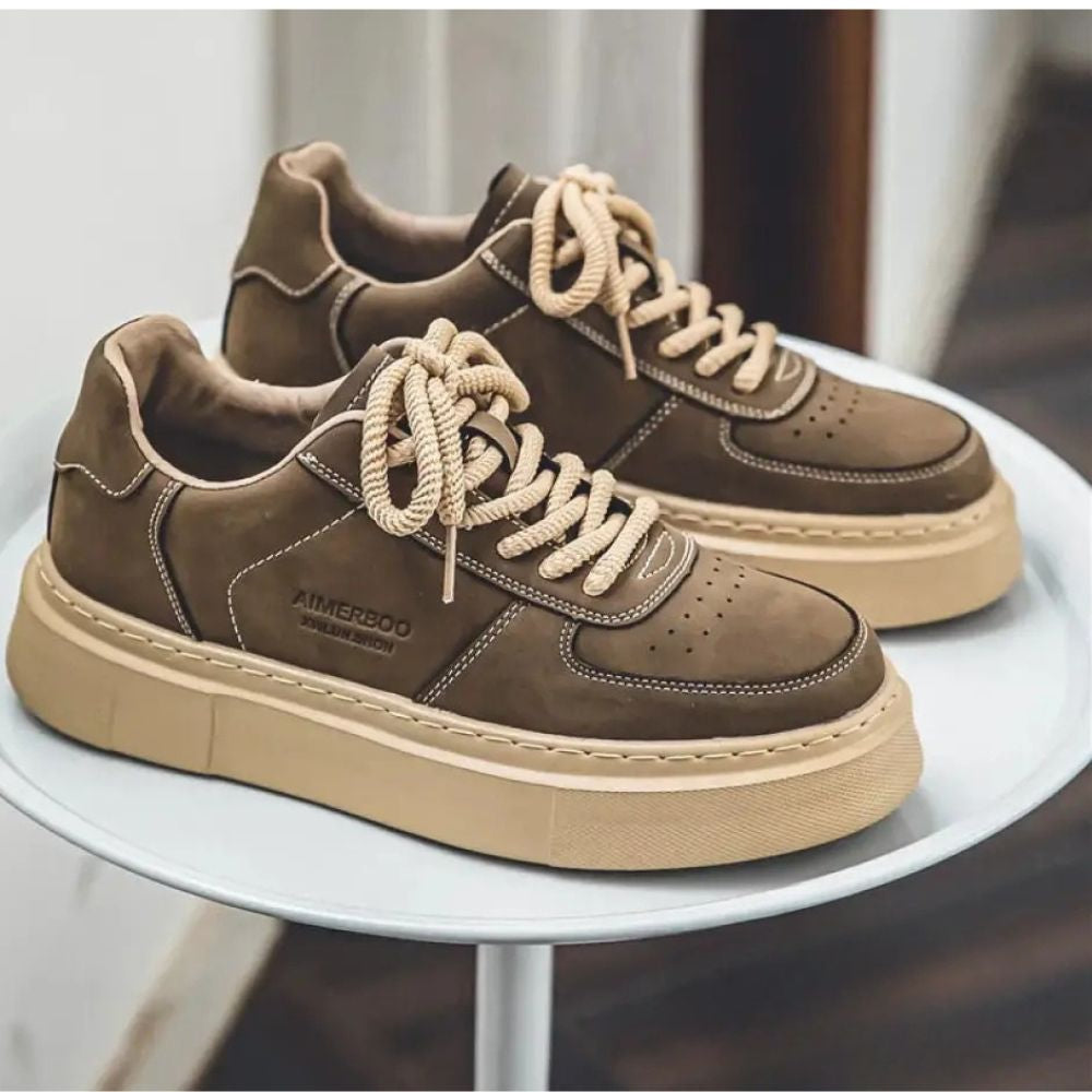 Tenis Casual Alpha Viena Marrom - AlphaCode