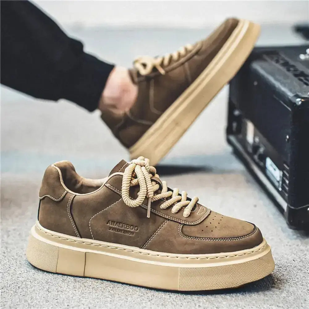 Tenis Casual Alpha Viena Marrom - AlphaCode