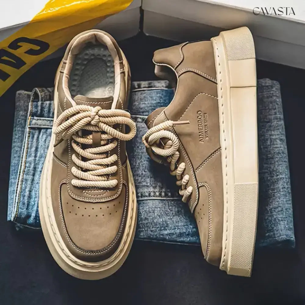Tenis Casual Alpha Viena Marrom - AlphaCode