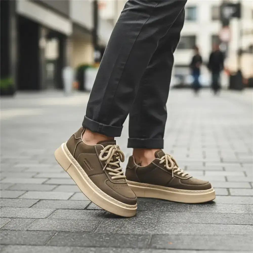 Tenis Casual Alpha Viena Marrom - AlphaCode