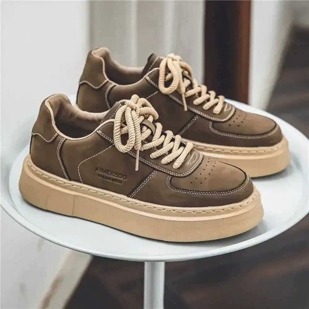 Tenis Casual Alpha Viena Marrom - AlphaCode