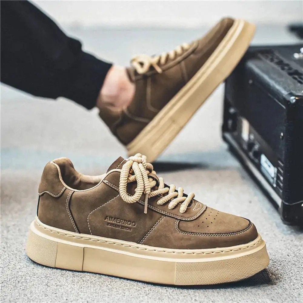 Tenis Casual Alpha Viena Marrom - AlphaCode